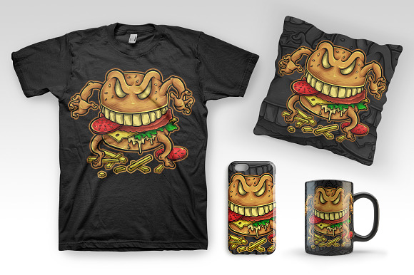 Curse Of The Burger in Illustrations - product preview 1