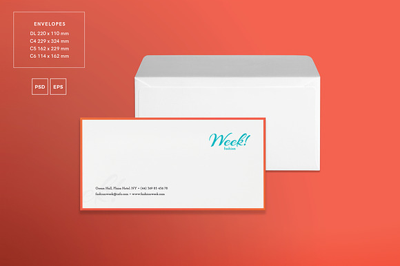 Branding Pack | Fashion Week in Branding Mockups - product preview 2