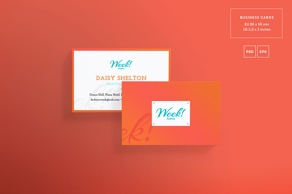 Branding Pack | Fashion Week in Branding Mockups - product preview 3