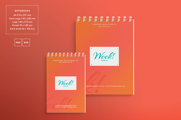 Branding Pack | Fashion Week in Branding Mockups - product preview 5
