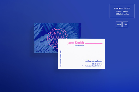Branding Pack | Maldives Holiday in Branding Mockups - product preview 5
