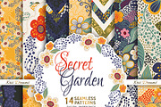 Secret Garden Digital Paper