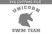 Summer Unicorn SVG File