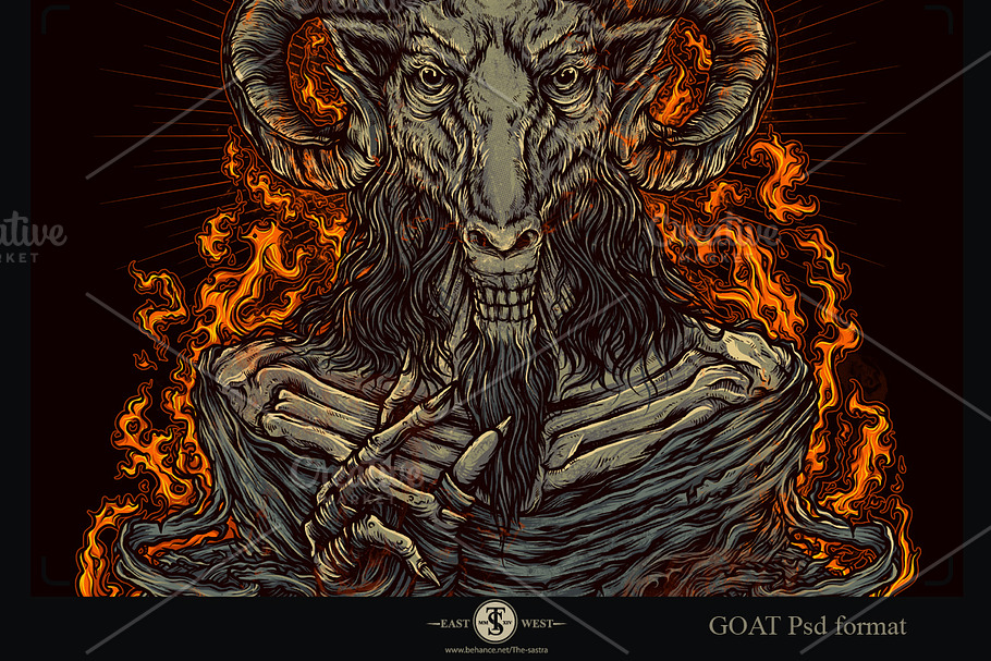 GOAT in Illustrations - product preview 8