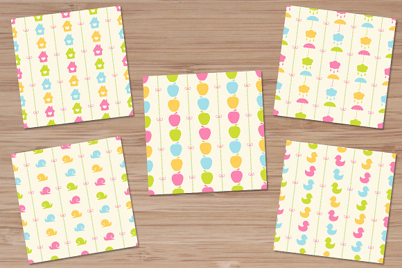 Seamless baby patterns (part 2) in Patterns - product preview 3