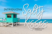 Salty Kisses A Handwritten Typeface