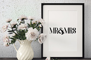 Mr. & Mrs. Vinyl Cut File