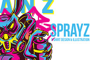 Sprayz Canz Illustration