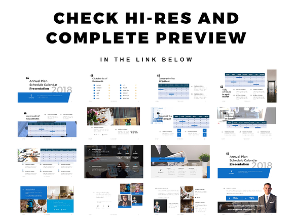 Annual Planner PowerPoint Template in PowerPoint Templates - product preview 1