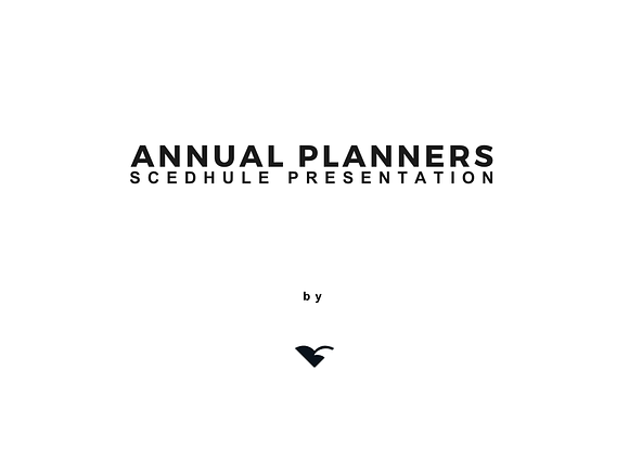 Annual Planner PowerPoint Template in PowerPoint Templates - product preview 2