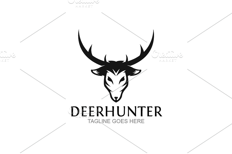 Deer Hunter in Logo Templates - product preview 8