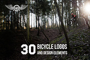 Bicycle logos and design elements