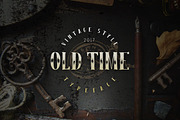Old time font