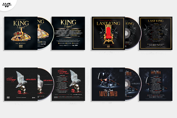 20 CD COVER TEMPLATES / 90%OFF in Templates - product preview 3