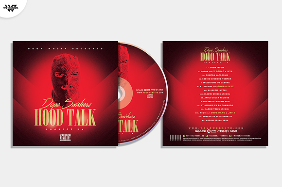20 CD COVER TEMPLATES / 90%OFF in Templates - product preview 13