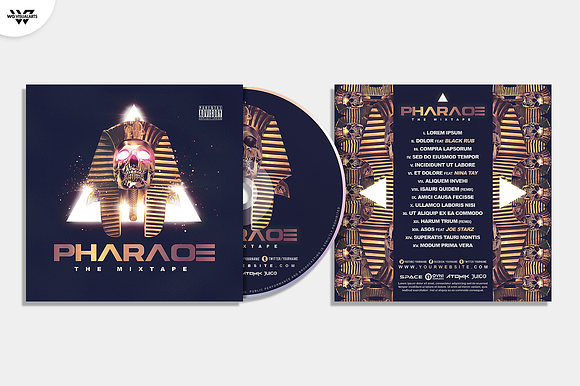20 CD COVER TEMPLATES / 90%OFF in Templates - product preview 19