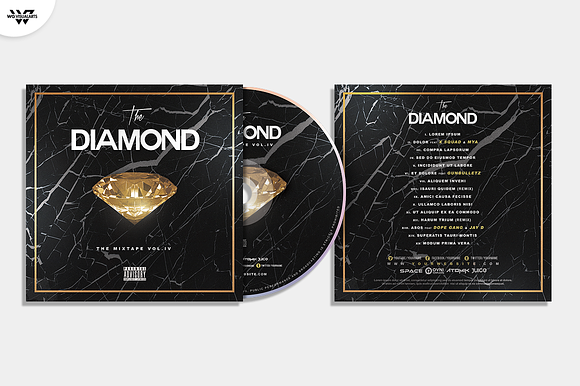 20 CD COVER TEMPLATES / 90%OFF in Templates - product preview 20