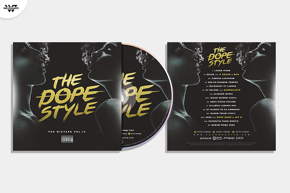20 CD COVER TEMPLATES / 90%OFF in Templates - product preview 21