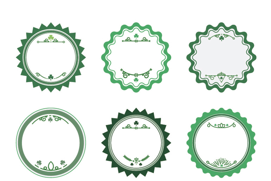 St Paddys label icons in Graphics - product preview 8