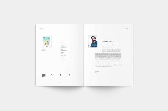 Flair Magazine in Magazine Templates - product preview 2