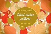 Plant motive patterns