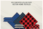 Bed Comforters & Pillow Covers