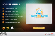 BrightHomeStar - Logo Template