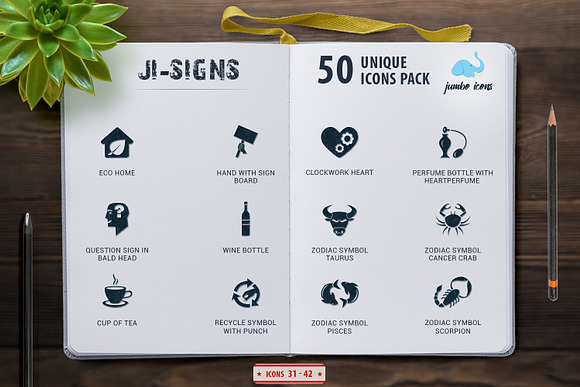 Glyph Icons Signs Set in Graphics - product preview 4