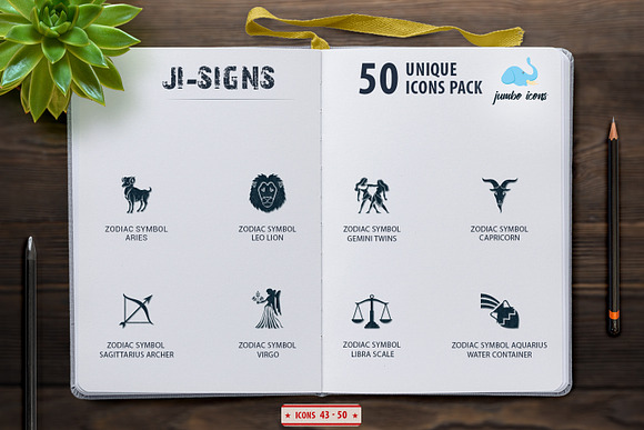 Glyph Icons Signs Set in Graphics - product preview 5