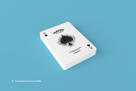 Playing Card Mockup - 2 in Print Mockups - product preview 1
