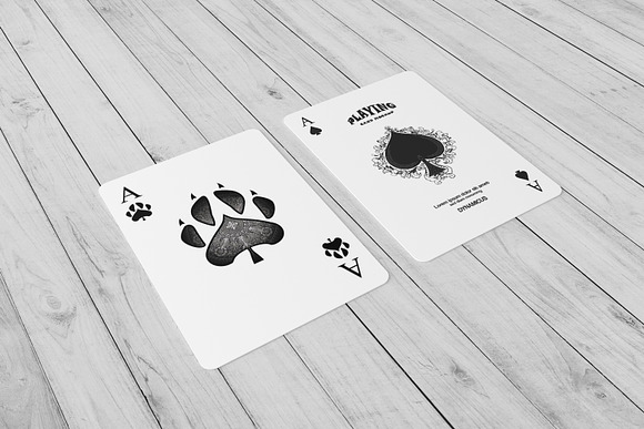 Playing Card Mockup - 2 in Print Mockups - product preview 7