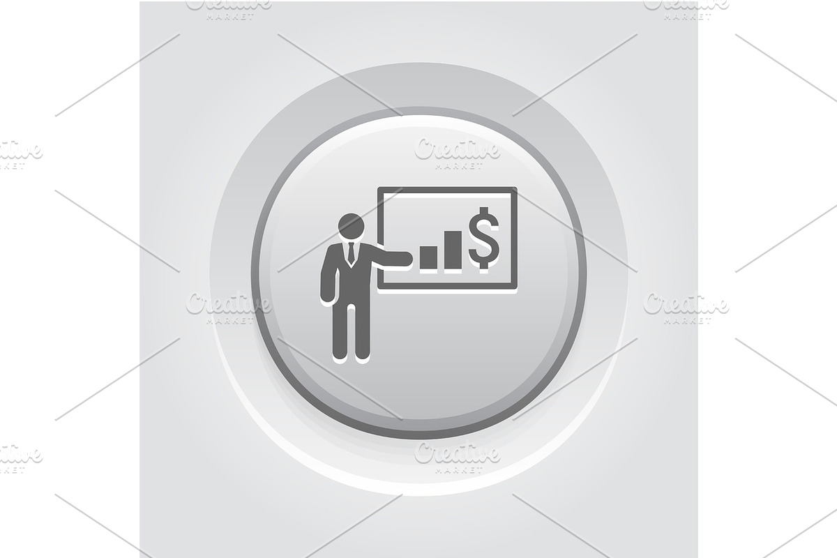 Presentation Icon. Business Concept in Objects - product preview 8
