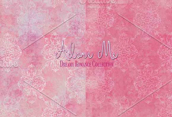 ADORE ME Damask Background Papers in Patterns - product preview 1