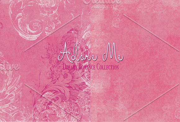 ADORE ME Damask Background Papers in Patterns - product preview 3