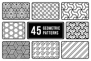 Minimal Geometric Patterns