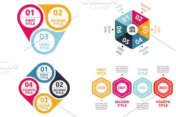 Flexible Infographic Bundle (vol.5) in PowerPoint Templates - product preview 2