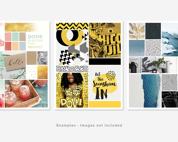 Mooboard 10 Template Pack in Pinterest Templates - product preview 3