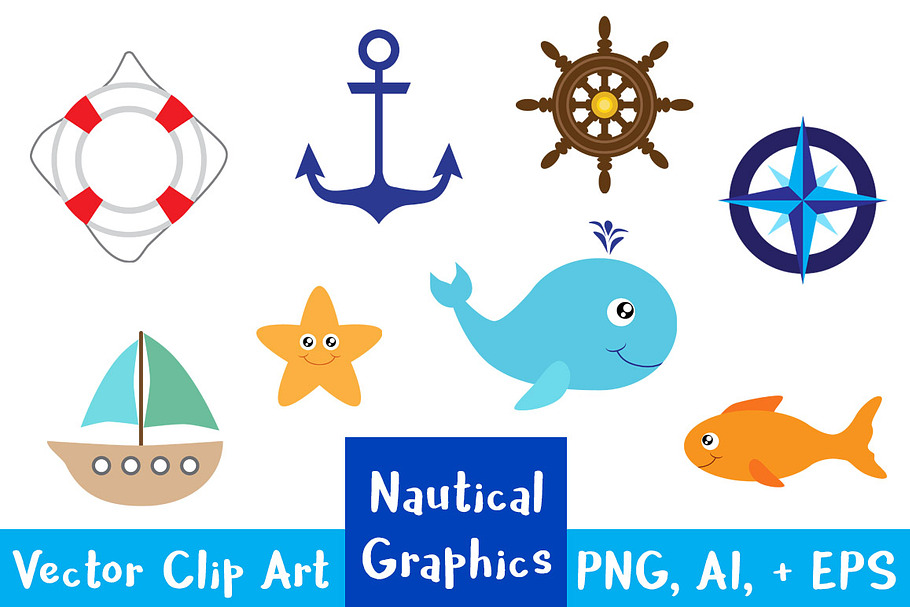 Nautical Clipart Graphics