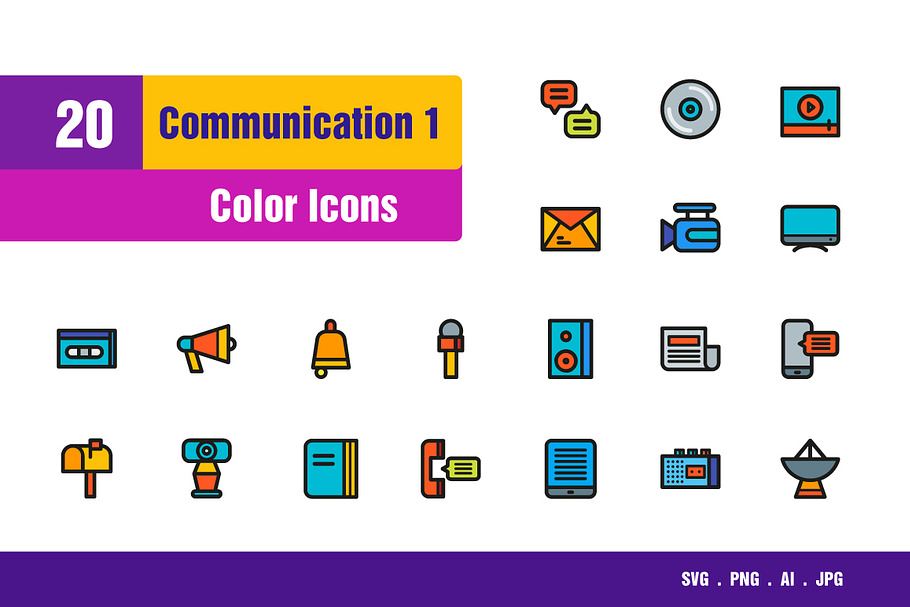 Communicatio Icons #1