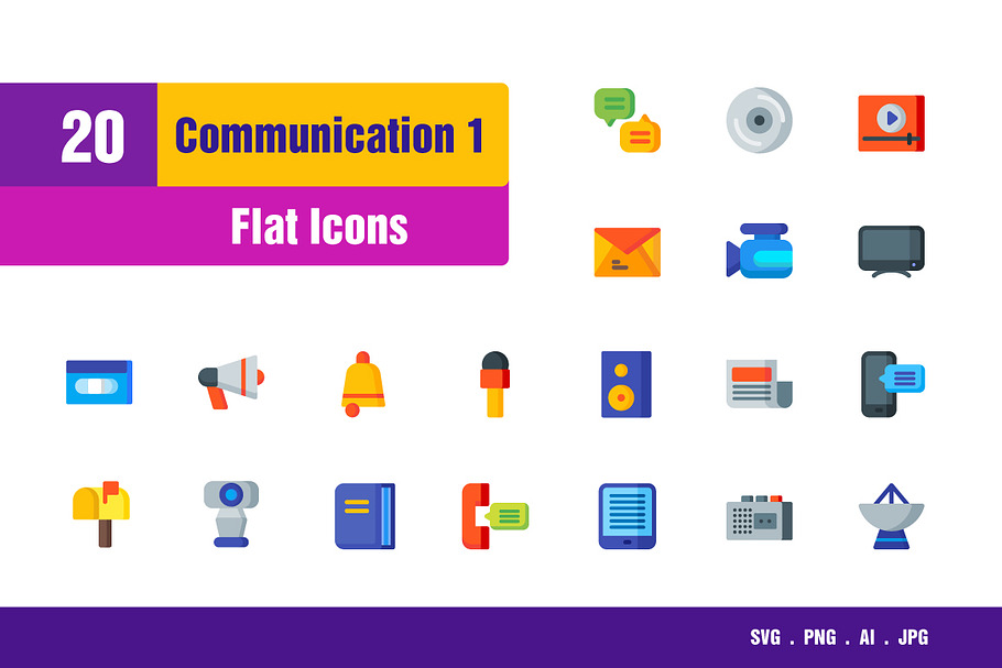 Communication Icons #1