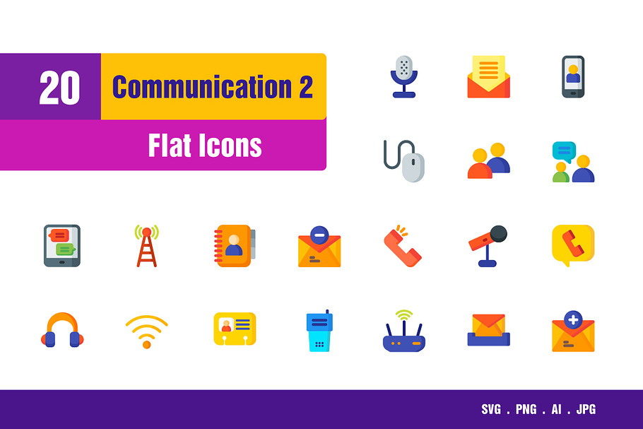 Communication Icons #2