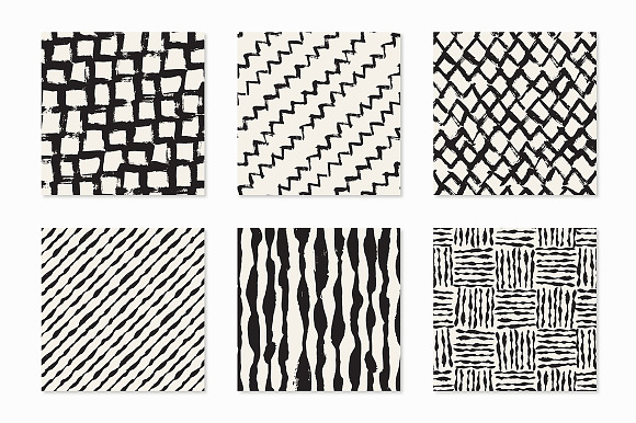Brush Strokes Seamless Collection in Patterns - product preview 1