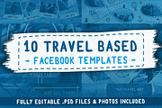 Travel Based PSD Facebook Templates