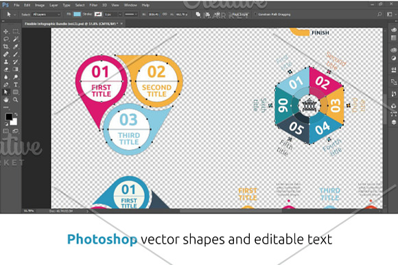 Flexible Infographic Bundle (vol.5) in PowerPoint Templates - product preview 5