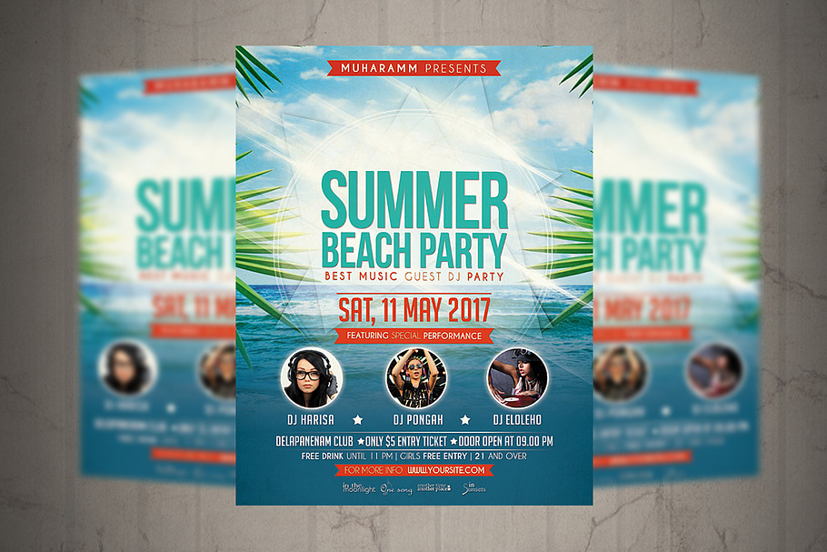 Summer Party Flyer / Poster