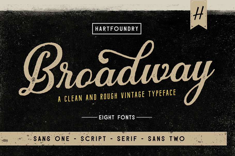 Broadway | Font Pack in Display Fonts - product preview 8
