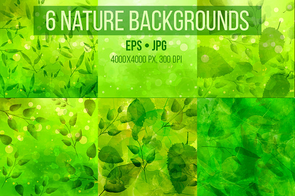 Nature leaves textures pack in Textures - product preview 1