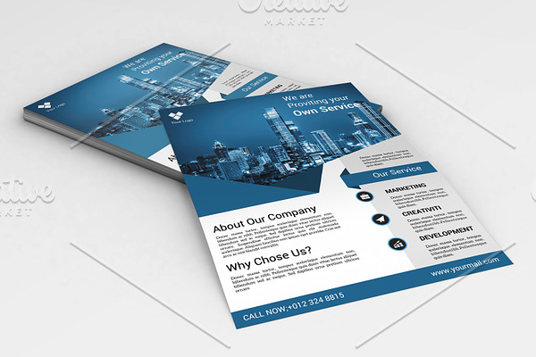 Corporate Flyer Template -V572