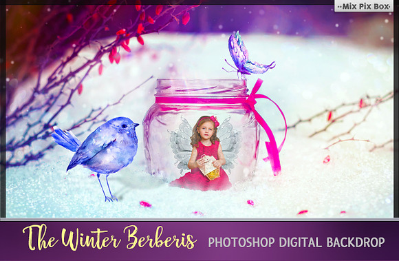 Berberis Backdrop in Photoshop Layer Styles - product preview 3