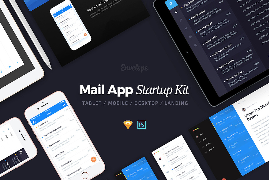 Envelope Startup UI Kit